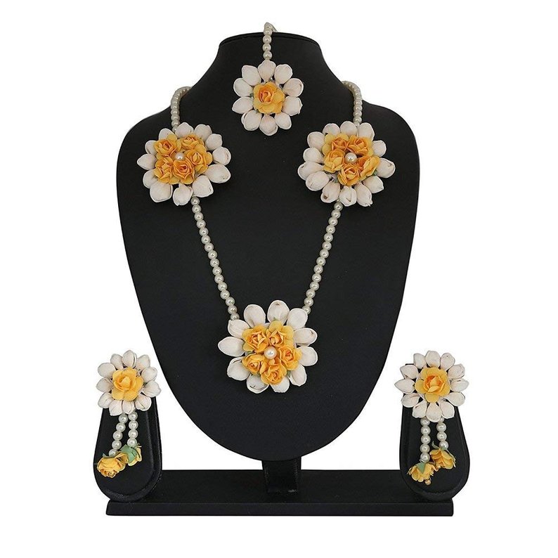 haldi jewellery simple