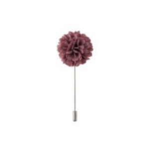 Handmade Carnation Flower Lapel PIN Boutonniere Brooch for Men