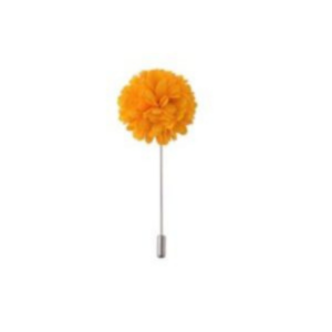 Handmade Carnation Flower Lapel PIN Boutonniere Brooch for Men