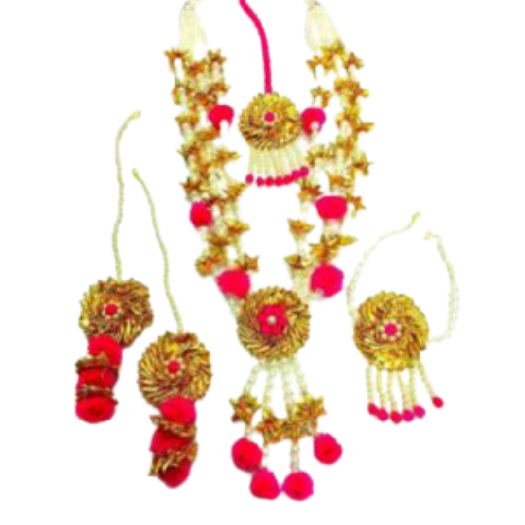 Gota jewellery deals for haldi